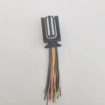 28 Pin/מצב אוטומטי מחשב ריתוך צלחת ECU נקבה אוטומטי מחבר מערכת בקרת Plug דיור עם חוט 15CM