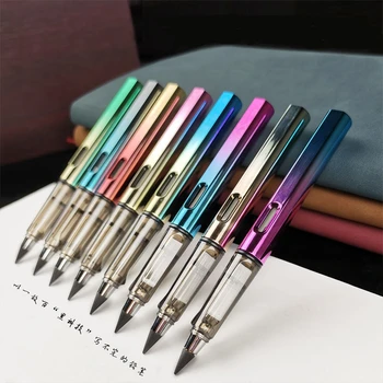 עט חדש קסם הטכנולוגיה צבעוני ללא הגבלה כותב נצח העיפרון לא דיו, עפרונות ציור אספקה חידוש מתנות מכשירי כתיבה