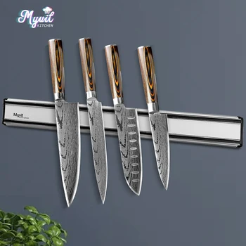 מגנטי סכין רצועת מחזיק סכין מטבח לעמוד בר רצועת קיר הר מגנטי סכינים אחסון מדף בישול אביזרים