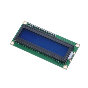 5PCS 1602A מסך תצוגה LCD1602 I2C LCD IIC מודול מסך כחול PCF8574 IIC I2C LCD1602 מתאם. צלחת Arduino