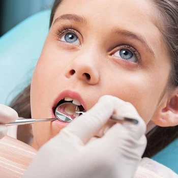 שיניים בפה מראה תכליתי לבדוק את החלק הפנימי של חלל הפה נירוסטה ידית הכלי הלבנת שיניים נקיות אוראלי