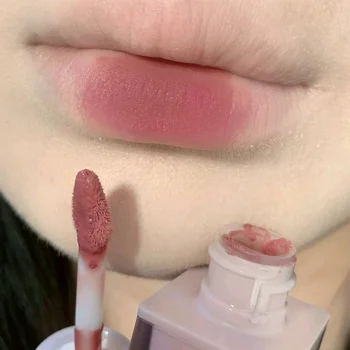 8 צבעים קטיפה מט שפתון נוזלי עמיד לאורך זמן ערפל רך מרקם השפתון סקסי אדום נשים שפתיים גוון בוץ קוסמטיקה