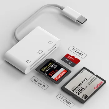 סוג C כדי קורא כרטיסי SD OTG USB כבל מיקרו SD/TF קורא כרטיסים מתאם העברת נתונים עבור Macbook טלפון סלולרי Samsung Huawei