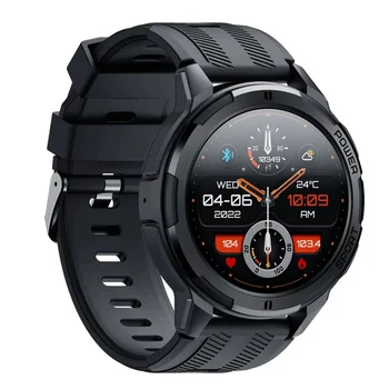 שעון חכם C25 גברים Bluetooth שיחה 1.43 אינץ ' Amoled מסך AI הקול 410mAh סוללה עמיד למים 1ATM חיצוני ספורט Smartwatch