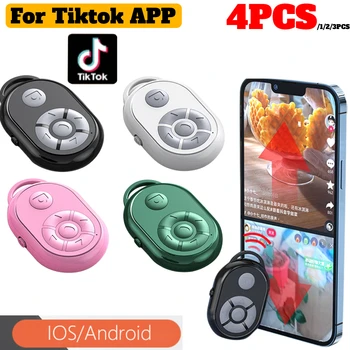 מרחוק Bluetooth עבור Tiktok אפליקציית שלט אוניברסלי Selfie מקל המצלמה בקר עבור Xiaomi iPhone Huawei טלפון סמסונג