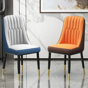 חיים המעצב כסאות אוכל מודרניים יוקרה יפה נורדי כסאות אוכל חדר שינה מודרני Sillas Comedor ריהוט למטבח