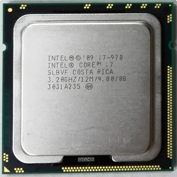 Intel Core i7-970 מעבד 12M Cache 3.20 GHz SLBVF LGA1366, משלוח חינם