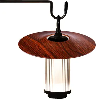 מנורת אהיל,מנורת מתכת הולדר, סיבוב אהיל מנורה - מנורה סטנדרטית רוד, אהיל סוגר על אור קמפינג מתאים, DIY תאורה Ac