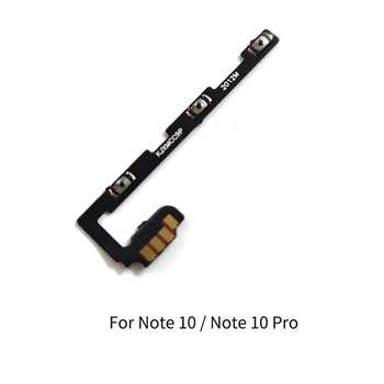 Xiaomi Mi Note 10 / 10 הערה Pro / הערה 10 Lite כוח כפתור עוצמת הקול להגמיש כבלים מפתח צד המתג על לחצן הבקרה