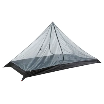 אוהל פנימי רשת עבור נשים גברים 3 Seaons אדם יחיד הפירמידה אוהל טרקים מוט האוהל קל להגדיר