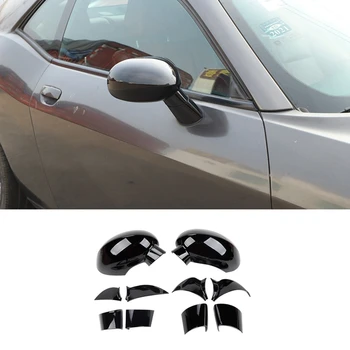 עבור דודג ' צ ' לנג ' ר 2009-2022 המכונית בצד המראה האחורית קישוט מכסה לקצץ המדבקה החיצוני אביזרים