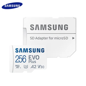 סמסונג המקורי כרטיס הזיכרון 256GB 128GB מהירות גבוהה 100 MB/S Microsd Class 10 U3 TF כרטיס UHS-אני 64GB U1 EVO בתוספת מיקרו SD