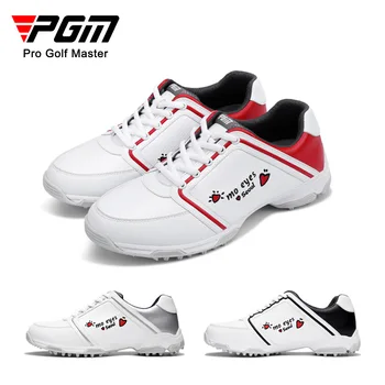 PGM גולף נעלי נשים נעליים עמיד למים רכים Superfiber חומר פעילות חתיכים אלגנטי נעלי נשים