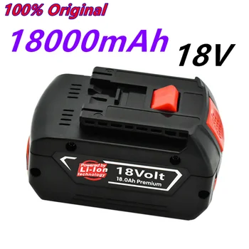 מקורי 18V 18000mah ליתיום-ionen batterie für 18V גיבוי Batterie 18Ah ersatzteil tragbare BAT609 anzeige lightf