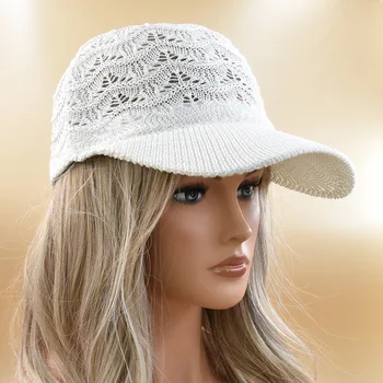 כובע חדש נשים של קיץ קרם הגנה כובע נשי לנשימה סריגה כובע השמש ברווז הלשון כובע רשת בייסבול כובע צבעים מרובים