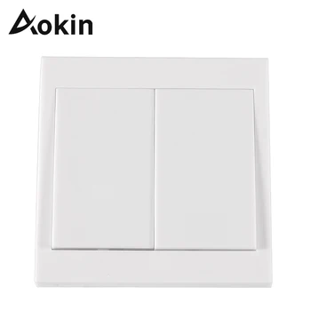 Aokin 86 קיר לוח אלחוטי שלט רחוק 1 2 3 כפתור RF מתג אור מנורת הנורה בבית בסלון 433mhz מפסק בקיר