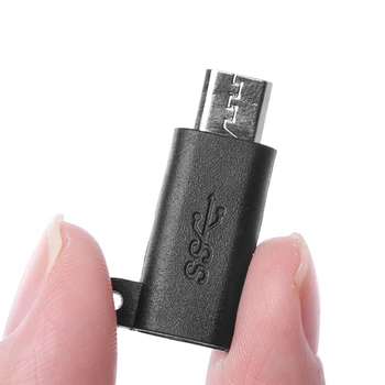 מיקרו USB 2.0 סוג B זכר ל-USB 3.1 Type C נקבה הנתונים תשלום ממיר מתאם באיכות גבוהה נייד USB ומתאמי dropshipping