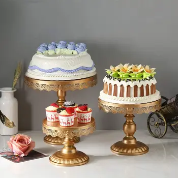 החתונה קינוח מגש עוגה לעמוד החתונה, מסיבת יום הולדת קישוט צלחת עוגת ביסקוויטים תצוגה
