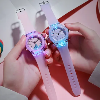 זוהר שעונים כמה ג ' לי קוורץ שעונים ילד שעונים עבור בנות בנים מתנות אישיות השעון ילדים סטודנט שעון יוקרה