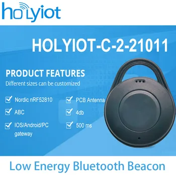 Holyiot NRF52810 Ibeacon תג 3 ציר תאוצה Bluetooth 5.0 חשמל נמוכה מודול צריכת חיישן משואה עבור IOT בית חכם