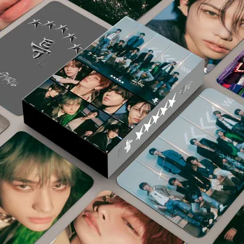 55pcs/סט Kpop תועה ילדים 5 כוכבים Lomo כרטיסי אלבום תמונות Photocards