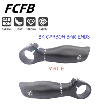 FCFB פחמן הכידון בר מסתיים אופניים MTB הכידון בר מסתיים 22.2 מ 